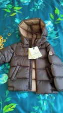 Infant Black Puffer Moncler Jacket Size 2