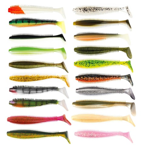 Fox rage spikey shads 6cm - rage,