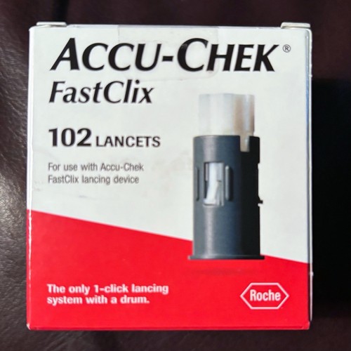 Accu chek fastclix 102 lancets - accu-chek,