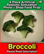 4 Piece Artificial Broccoli