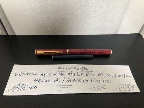 Waterman apostrophe marble red - apostrophe,