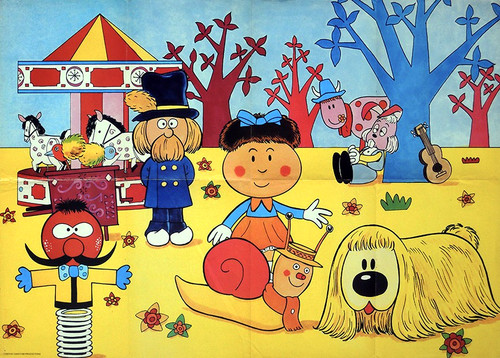 The magic roundabout - roundabout,