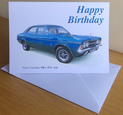 Ford cortina mk3 gxl - gxl, 1971