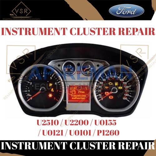 Ford instrument cluster speedo - ford,