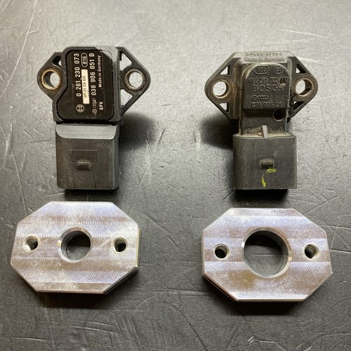 Audi map sensor flange - flange, boss