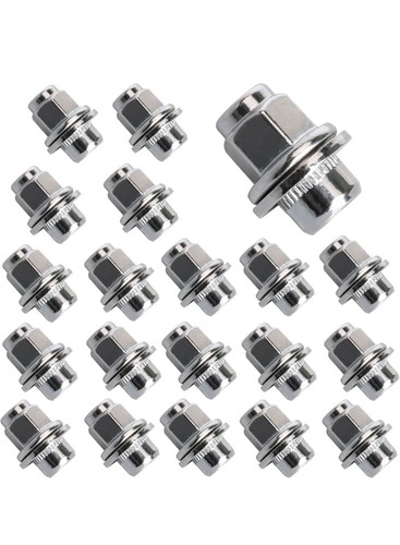20pcs carbon steel wheel nuts - carbon,