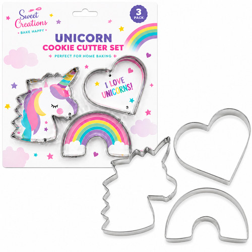 Unicorn cookie cutters - cookie,