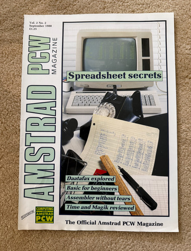 Amstrad pcw magazine vol - magazine, 2