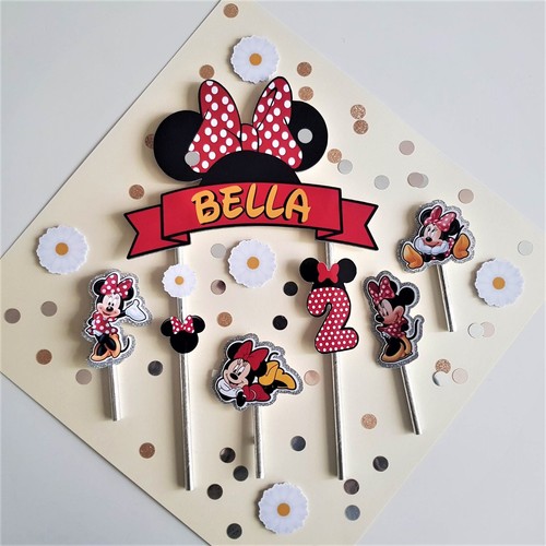 Cake topper minnie -  cake,