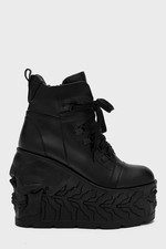 KILLSTAR Platform Boots Black Doom