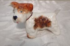 1940's English Sylvac Ceramic Standing Terrier Dog Figurine