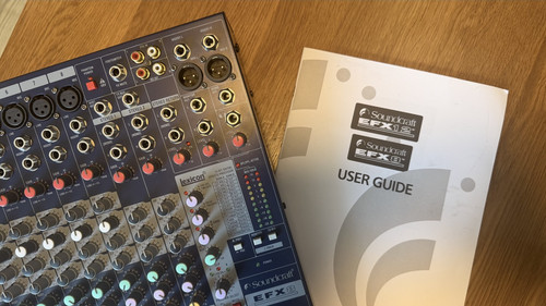 Soundcraft efx8 mixing console - efx8,