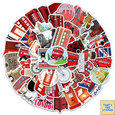 London UK Travel Aesthetic Stickers 10 Mystery Pack - Self Adhesive (B8-1)