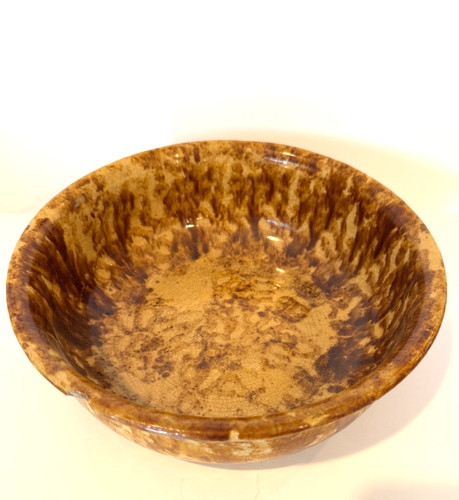 Vintage spongeware pottery - spongeware,