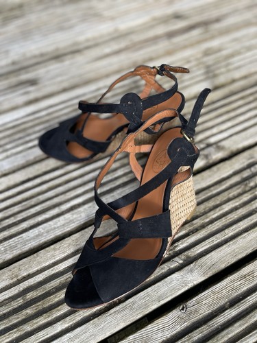 Modern wedge sandals ash - sandals,