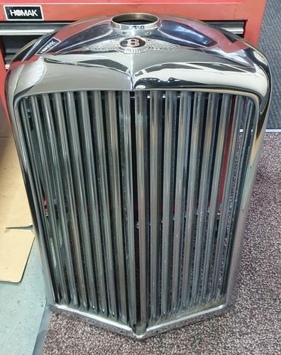 Bentley mkv1 chrome radiator - bentley,