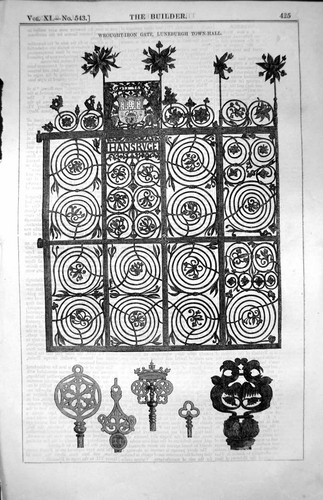 Old wrought iron - old, gate