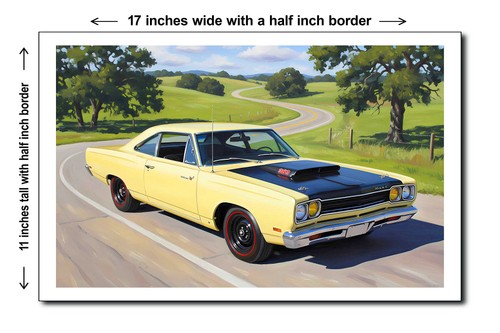 1969 plymouth road runner - road,