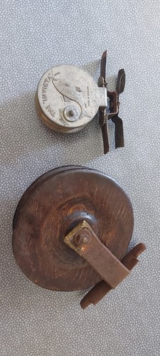 Vintage wooden fishing - fishing, &