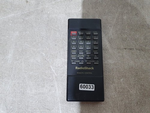Radioshack remote control for - radioshack,
