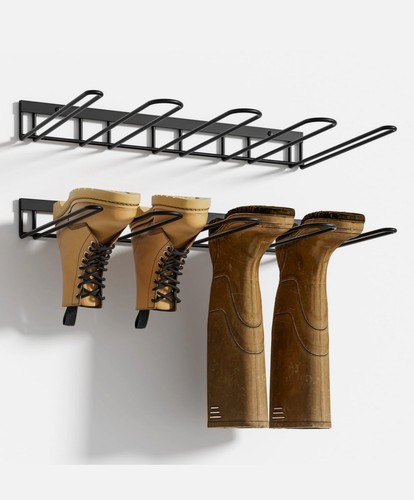 Welly boot rack wall mounted - boot,