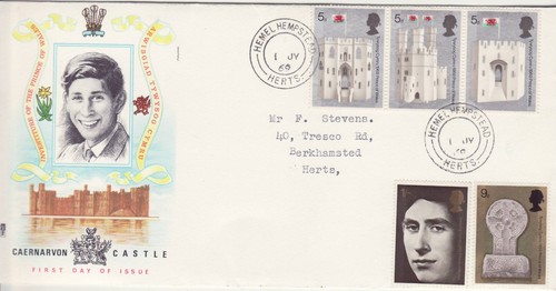Stamps first day cover - day,