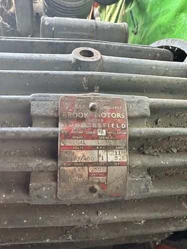 Brook motors stationary - motors,