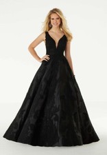 Mori Lee 43089 Black Tulle