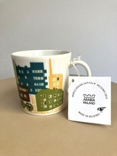 ARABIA Hetkiä Series Hometown Mug Downtown Kaj Franck Miira Zukale Finland