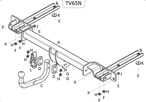 Towtrust swan neck - towtrust,