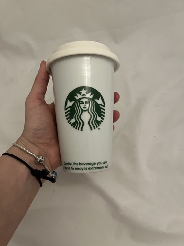 Starbucks ceramic cup reusable - starbucks,
