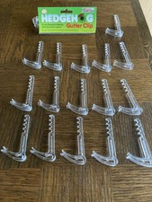Hedgehog Gutter Brush HHGBCLIP01 - Gutter Clips - Pack of 16