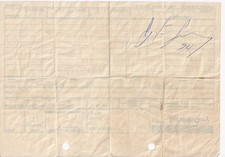 Ayrton Senna autograph from 1994 one month before his accident