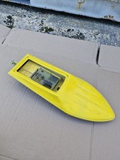 Vintage RC Model Speed Boat