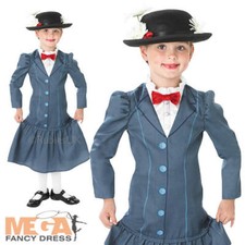 Mary Poppins Girls Fancy Dress