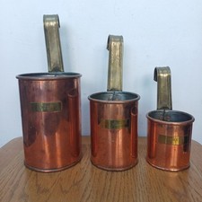 Set of 3 Vintage Graduated