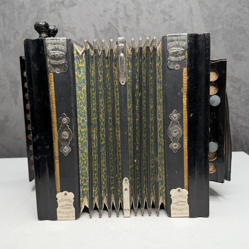 Antique beaver brand accordion - antique,