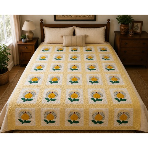 Vintage handmade patchwork - handmade,