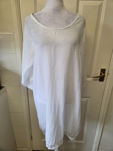 Made italy white lagenlook - made,