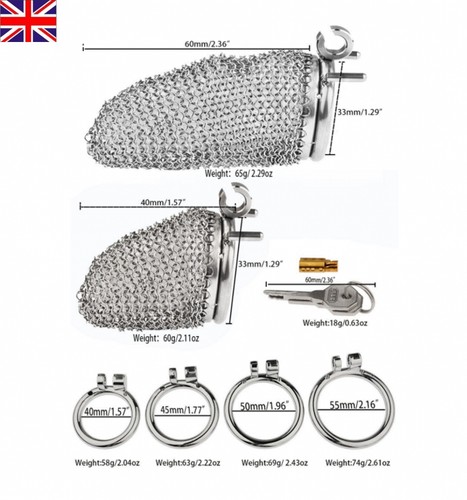 Men stainless steel mesh - stainless, net