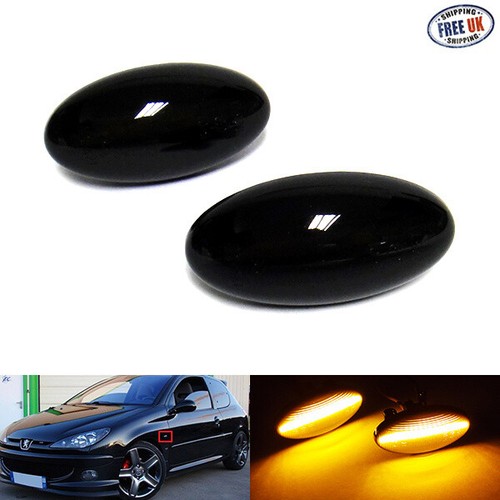 Black side indicator - 2x,