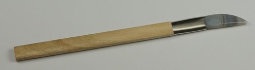 Flat edge agate burnisher - edge,