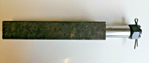 Trailer weld stub axle - on,