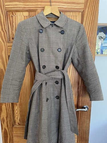Aquascutum ladies checked coat - ladies,