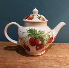 Emma Bridgewater Fruits - Strawberries 2 Mug Teapot - Brand New First Quality 