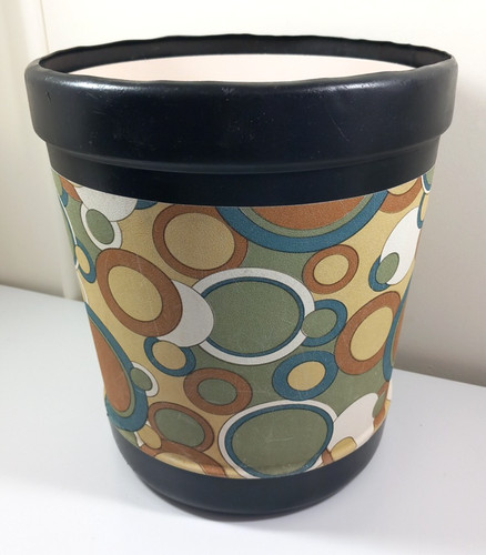 Vintage bin waste paper basket - bin,
