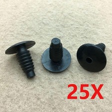 25x For VW Plastic Trim Clips Bung Interior Door Boot Lining Carpet Panels Roof
