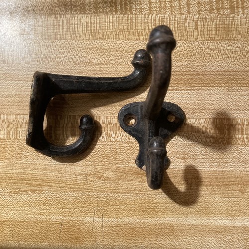Old coat hooks - old,
