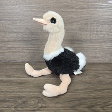 WWF Anna Club Plush Ostrich Small Soft Toy 1986  Living Planet Rare Cuddly 