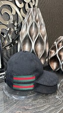 Gucci Black Canvas Cap